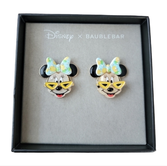 BaubleBar Jewelry - Disney X BaubleBar Minnie Mouse Vintage Cat Eye Sunglasses Earrings